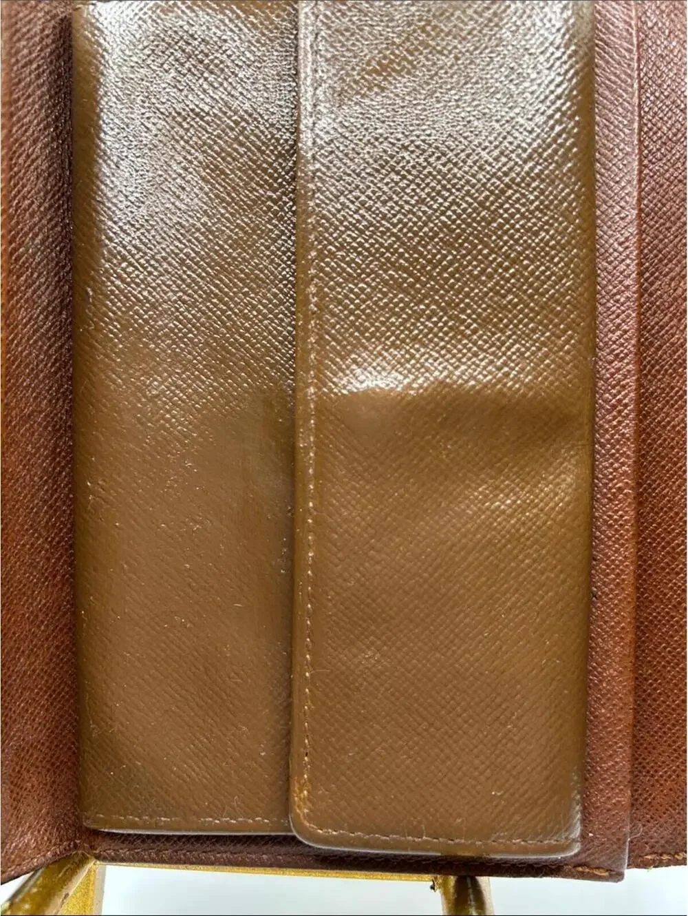 Louis Vuitton Porte Tresor Etui Papiers Trifold Wallet monogram canvas Good/Fair